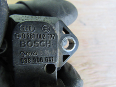 Audi TT Mk1 8N Bosch Intercooler Pressure Sensor 0389060514